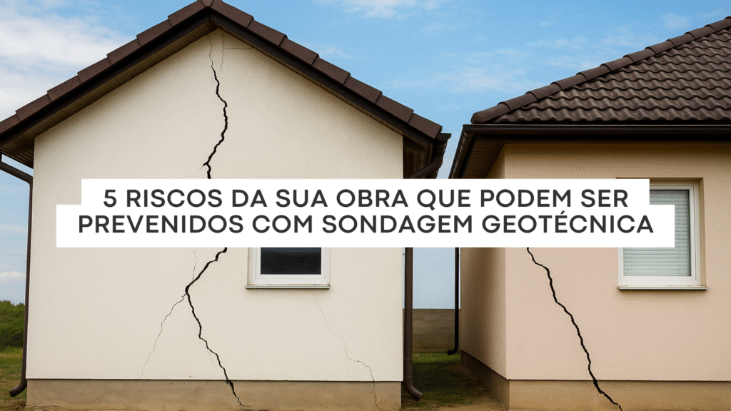 5 Riscos da Sua Obra que Podem Ser Prevenidos com Sondagem Geotécnica